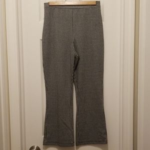 Gingham Cotton Pants